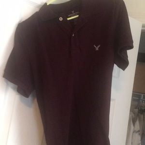 American Eagle Mens Polo Medium